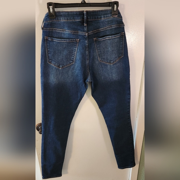 Old Navy Rockstar Super Skinny Dis-stressed Women's Jeans Size 10 Long - Picture 5 of 9